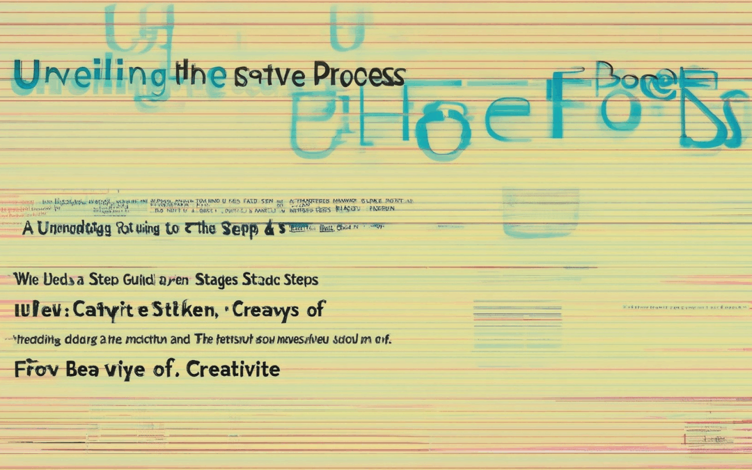 Unveiling the Creative Process Reflections: A Step-by-Step Guide to Understanding the Stages, Steps, and Flow of Creativity