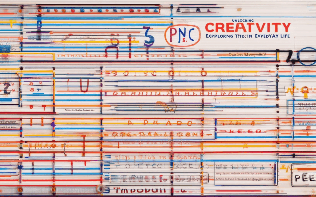 Unlocking Creativity in Everyday Life: Exploring the 5 P’s, 7 C’s, and Beyond